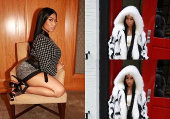 Pakai Outfit Musim Dingin, Penyanyi Nyentrik dan Seksi Nicky Minaj Malah Dibilang Pembunuh Oleh Netizen, Ada Apa ya?