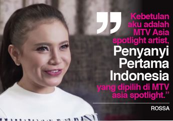 QUOTE : Rossa Jadi Penyanyi Indonesia Pertama yang Masuk Acara MTV Asia Spotlight