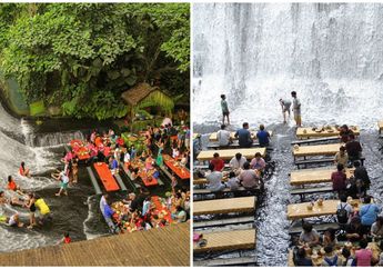 Unik Banget! Restoran Ini Persis Berada di Air Terjun