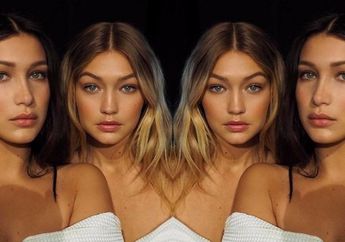 Sister Goal Banget! Bella Hadid Lakukan Hal Mengharukan Ini pada Saudaranya, Gigi Hadid dalam Acara Anna Sui New York Fashion Week