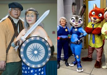 Semangat Tua, Kakek Nenek Ini Kompak Jadi Cosplayer dan Nggak Mau Duduk Diam di Kursi Goyang, Kece Mana Gayanya Sama Kids Zaman Now?