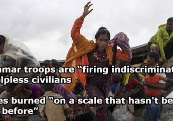 Kejam! Setelah Membunuh Orang Dewasa, Bayi Rohingya di Buang Ke Sungai Bangladesh, Lihat Videonya