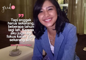 Mika Tambayong Ceritakan Soal Menikah Muda dan Masa Depannya