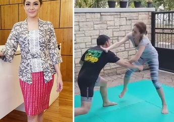 Mengerikan! Beredar Video Maya Septha Diserang Pria Dengan Pisau