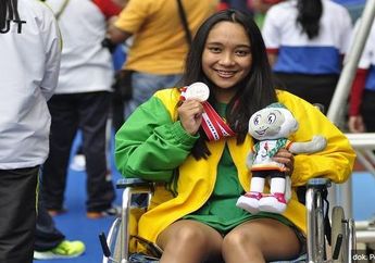 Penampilan Cantik Laura Aurelia Dinda, Disabilitas Peraih Medali Emas di Ajang ASEAN Para Games 2017