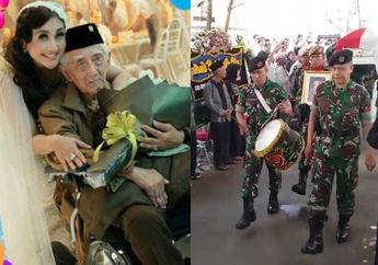 Jenazah Ayah Paramitha Rusady Dilepas Dengan Upacara Militer