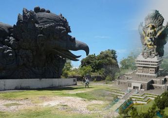 Tertinggi di Dunia dan Kalahkan Patung Liberty, Ini Dia Penampakan Terkini Garuda Wisnu Kencana, Gedhe Banget!