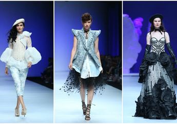 Ungkapan Kebebasan Desainer Eddy Betty dalam 79 Koleksi Busana Couture di Fashion Show Liberte 