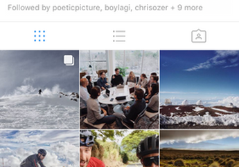Keren! Instagram sudah bisa posting banyak foto sekaligus