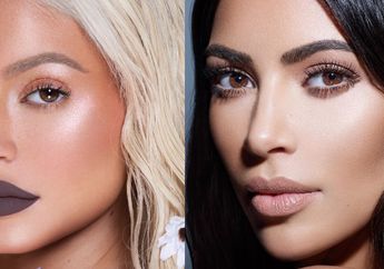 Dikabarkan Sedang Hamil, Ini Dia Perbandingan Harga Makeup Fantastis Milik Kylie Jenner dan Makeup Kakak Tirinya