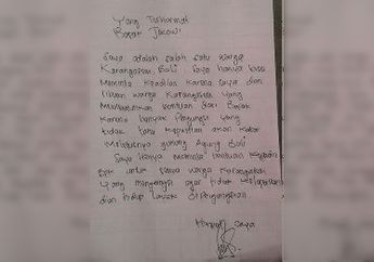 Surat Warga Karangasem Soal Gunung Agung ke Presiden Jokowi Jadi Viral, Tanggapan Netizen Salah Alamat...Nah Loh