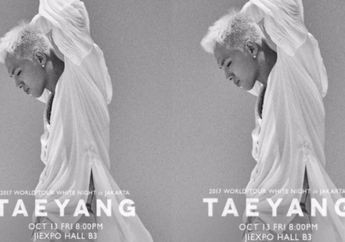 Siap Ketemu Taeyang di Jakarta? Ini Dia Harga Tiketnya!