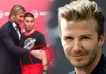 Videonya Viral, Seorang Wanita Tolak Bersalaman Dengan David Beckham, Ternyata Ini Sebabnya