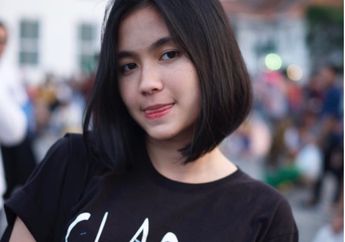 yuk Tiru Gaya Rambut Bob Mantan Personel Blink, Ashilla Zahrantiara Bikin Makin Kece loh!