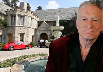 Hugh Hefner Meninggal, Begini Kondisi Mansion Bos Majalah Playboy Senilai 1 Triliyun Lebih