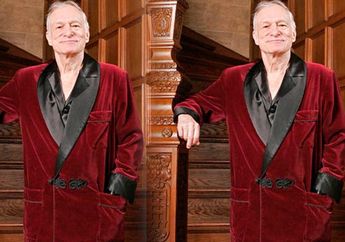 Pakai Aksesori Kepala yang Sama, Begini Penampilan Bos Playboy Hugh Hefner Semasa Hidupnya, Awas Terpesona!
