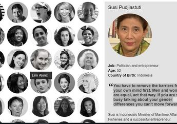 Wow Bikin Bangga, Menteri Susi Masuk BBC 100 Women 2017, Ini Dia Alasannya
