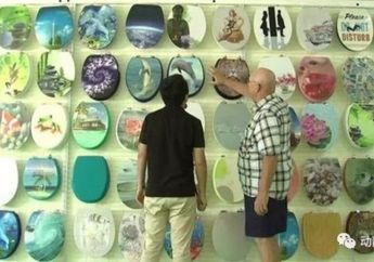 Bukan Lukisan, Ini Adalah Inovasi Toilet Yang Sudah Laris di Eropa dan Amerika Serikat