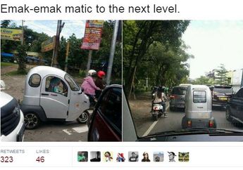 "Emak-emak matic to the next level" jadi viral, Harganya Cuma Rp 30 Jutaan, Keren