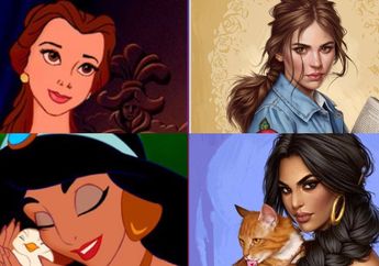 Kekinian Banget! Begini Penampilan 7 Disney Princess di Era Millenial, Dijamin Bikin Kamu Klepek-klepek