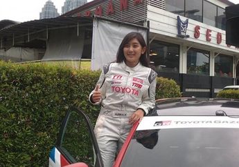 Toyota Team Indonesia Andalkan Pembalap Cewek Cantik Ini, Untuk ikut Kejuaraan Slalom Nasional