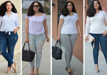 Contek 5 Gaya Busana Wanita Bertubuh Besar, Tetap Tampil Pede dan Trendi