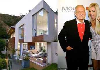 Akhirnya Istri dari Hugh Hefner Mendapatkan Warisan Rumah Mewah dan Uang yang Banyak! Lihat Foto-foto Kemewahan Rumahnya