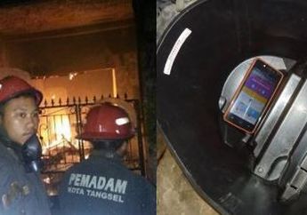 Diduga Simpan Barang Ini di Bagasi Motor, Sebuah Rumah dan 4 Motor Hangus Terbakar di Ciputat