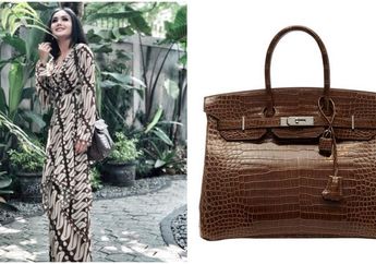 OMG! Harga Tas Yuni Shara dari Kulit Buaya Ini Bisa Buat Biaya Nikah, ckckck&hellip;. 