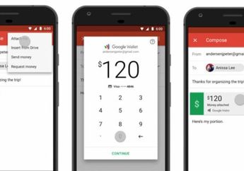 Keren Banget! Kirim Uang lewat GMail Semudah Kirim Email