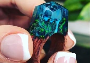 Cincin Ini Simpan Pemandangan ala Negeri Dongeng di Jarimu!