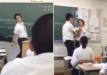 Dunia Terbalik! Viral Video Seorang Siswa Menendang Gurunya, Respon Teman Kelasnya Bikin Makin Geram