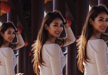 Aduhai! Begini Penampilan Cantik Maria Selena, Mantan Puteri Indonesia 2011 dalam Balutan Dress