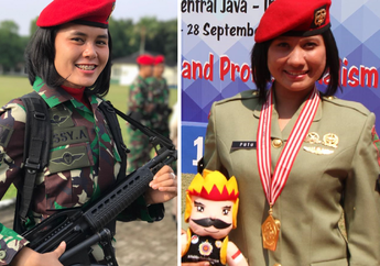 Dua Jempol, Inilah 3 Tentara Wanita Prajurit  Kopassus yang Berprestasi Dalam Terjun Payung