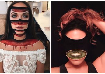 Ngeri! MUA ini Jago Menyulap Wajah Menjadi Sesuatu yang Menyeramkan