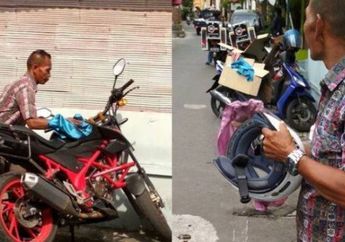 Berbekal Lap, Tukang Parkir Ini Mendadak Terkenal, Siapakah Dia ?