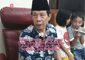 Sedih, Haji Malih Ungkap Kenangan Manis Bersama Sang Istri Semasa Hidupnya