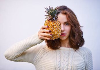 Siapa Bilang Buah Nanas itu Bahaya? Asal Dikonsumsi Secukupnya, Manfaatnya Bisa Cegah Kanker loh 