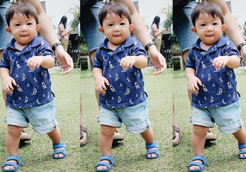 Lucu Maksimal, Intip Potret Kelucuan Uta, Putra Nycta Gina yang Kayak Boneka