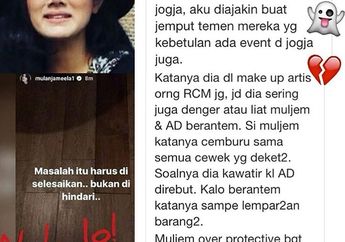 Waduh, Katanya Mulan Jameela dan Ahmad Dhani Ribut Hingga Lempar Barang, Soal Apa Ya? Wanita?