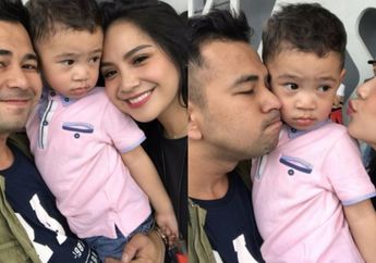 Raffi Ahmad Ajak sang Buah Hati Sholat Jumat, Muka Rafathar kok Mirip Bilqis?