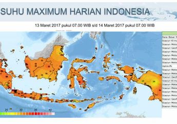 Bikin Resah, Isu Suhu Udara Indonesia 40 Derajat Celcius pada 21 Maret, Ini 6 Klarifikasi Resmi BMKG