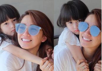 Tak Hanya Cantik, Ternyata Anak Ussy Sulistiawaty Ini Kerap Tampil Modis, Gimana Kalo Udah Besar ya?