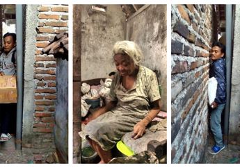 Buta dan Hidup Sebatang Kara, Begini Keadaan Satu-satunya Jalan Menuju Rumah Mbah Sri!