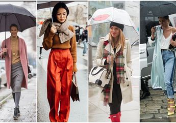 Lagi Musim Hujan, 5 Barang Fashion Ini Wajib Kamu Punya Biar Tetap Modis Walau Jalanan Becek
