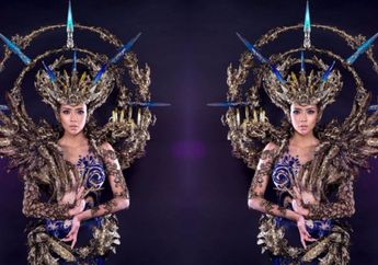 Berdiri di Depan Kantor Pos, Tas Dea Rizkita, Wakil Indonesia dalam Ajang Miss Grand International 2017 Cukup Buat Beli Ribuan Gelas Es Kopi Vietnam
