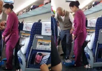 Tak Suka Kebersihan, Kakek Ini Menyebar Sampah di Dalam Gerbong Kereta