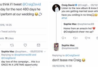Salut! Mengirimkan Tweet Setiap Hari Sema 1 Tahun, Akhirnya Craig David Akan Datang Ke Pernikahan Perempuan Ini, Gimana Caranya Ya?