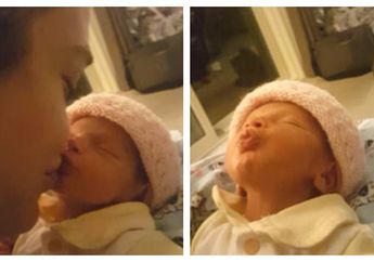 Gemesin Banget, Reaksi Bayi Ini Ketika Dicium Ibunya Seolah Ingin Kecupan yang Lebih Lama, Lihat Videonya!