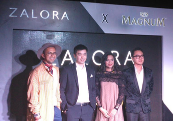 Kolaborasi Zalora dengan Magnum yang Menggandeng 2 Desainer Terkenal Indonesia Untuk Jakarta Fashion Week 2018